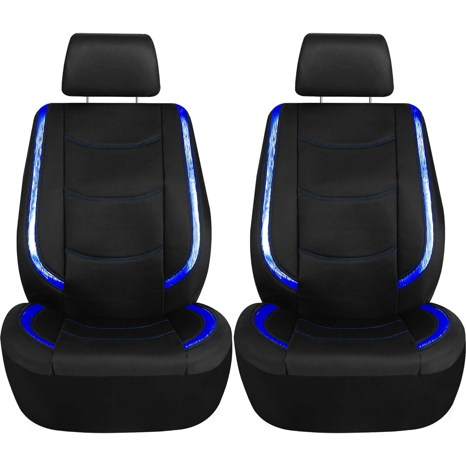 Cubiertas de Asientos de Coche TLH Galaxy13 Azul Deluxe