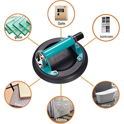 Ventosa de vidrio ZUOS TOOLS 20 cm con mango metálico