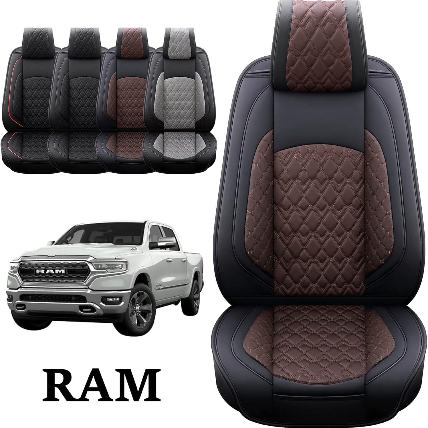 Funda de Asiento de Coche JOJOBAY para Dodge Ram 2009-2025