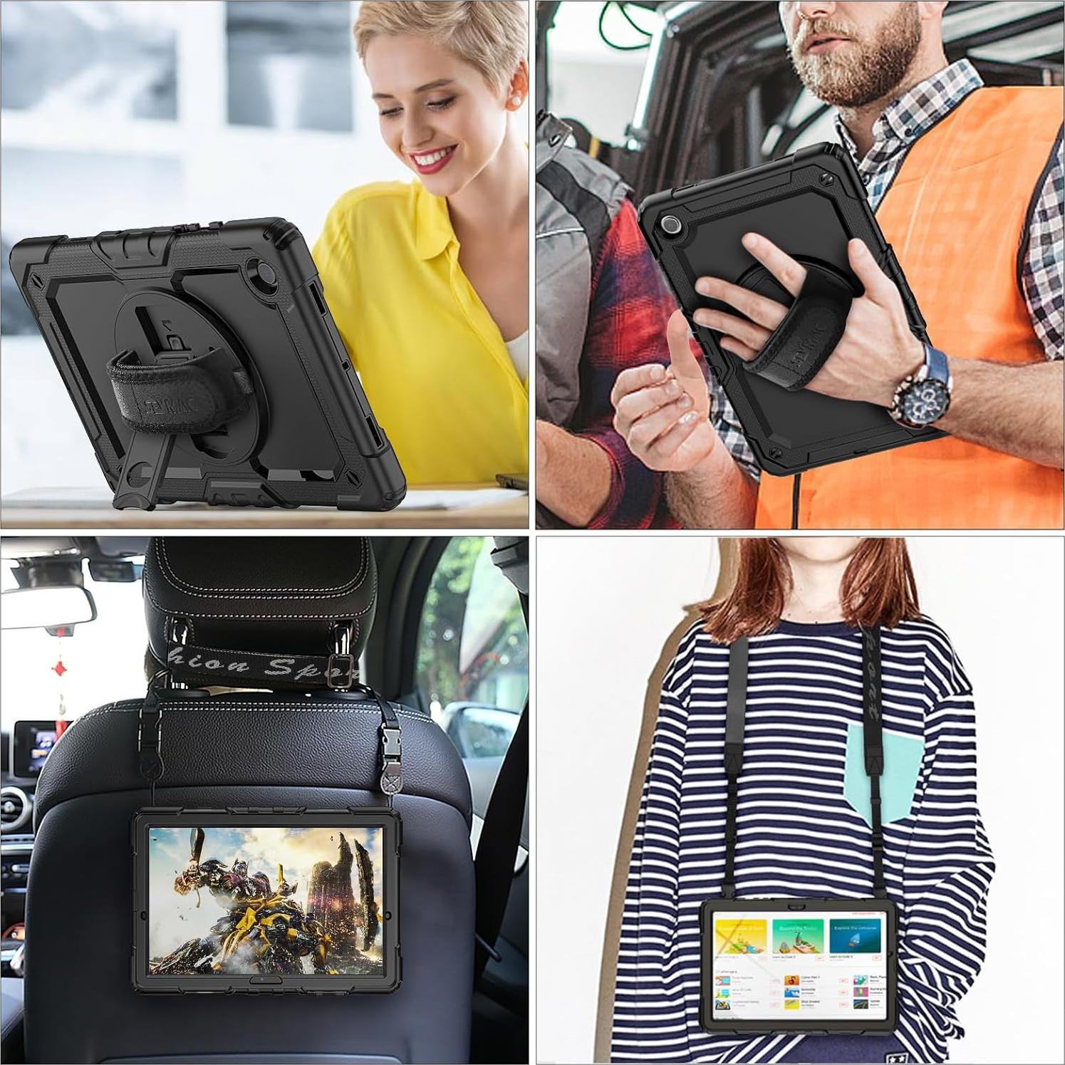 Estuche SEYMAC para Samsung Galaxy Tab A8 10.5" Negro