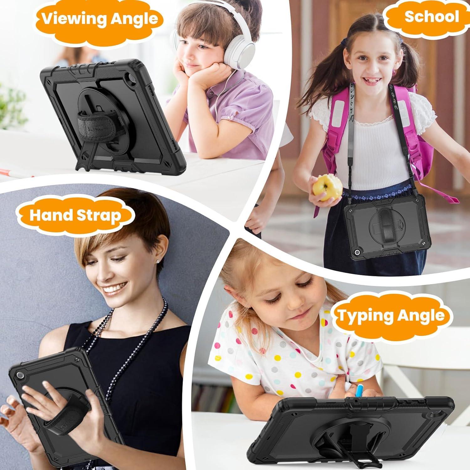 Estuche SEYMAC para Samsung Galaxy Tab A8 10.5" Negro