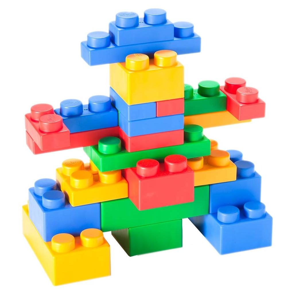Bloques de Construcción Suaves UNiPLAY - Set 24 Piezas 3+ Años