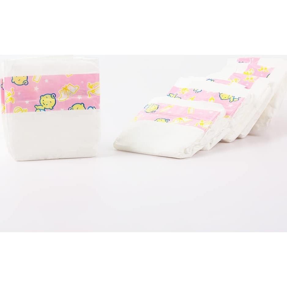 Paquete de 10 Pañales para Muñecas Reborn CHAREX 18-22"