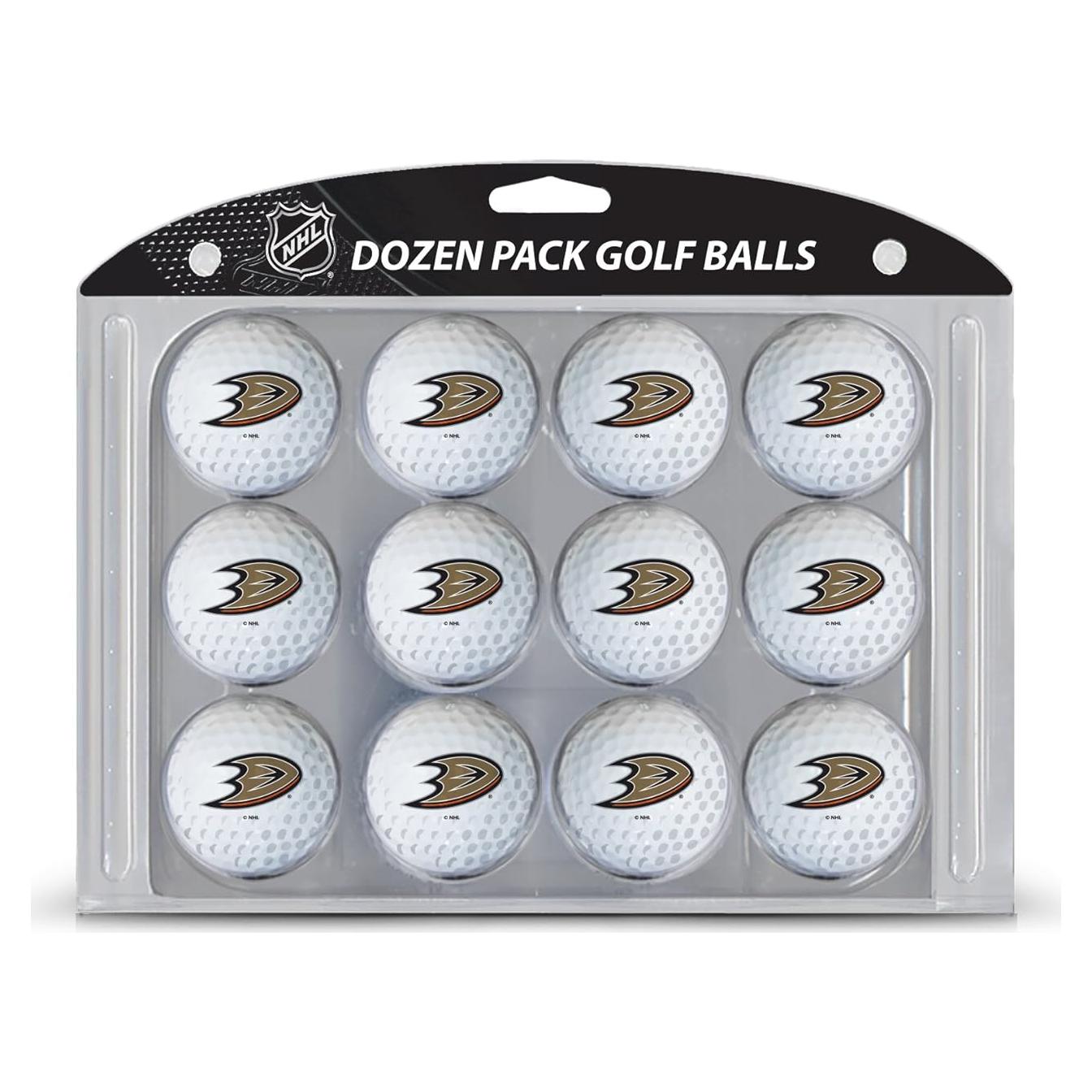 Pelotas de Golf Team Golf NHL Patos de Anaheim 12 Piezas