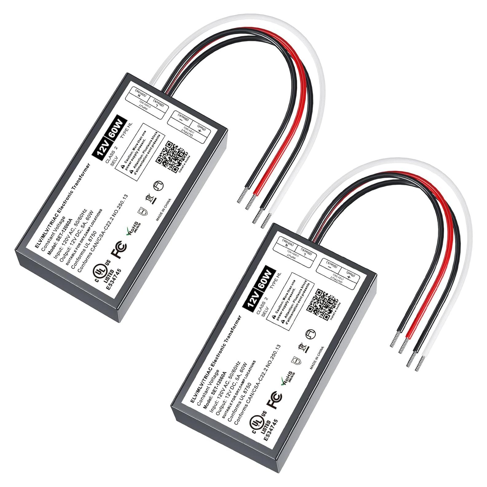 Controlador LED Regulable 60W 12V Inexaccessories - 2PCS