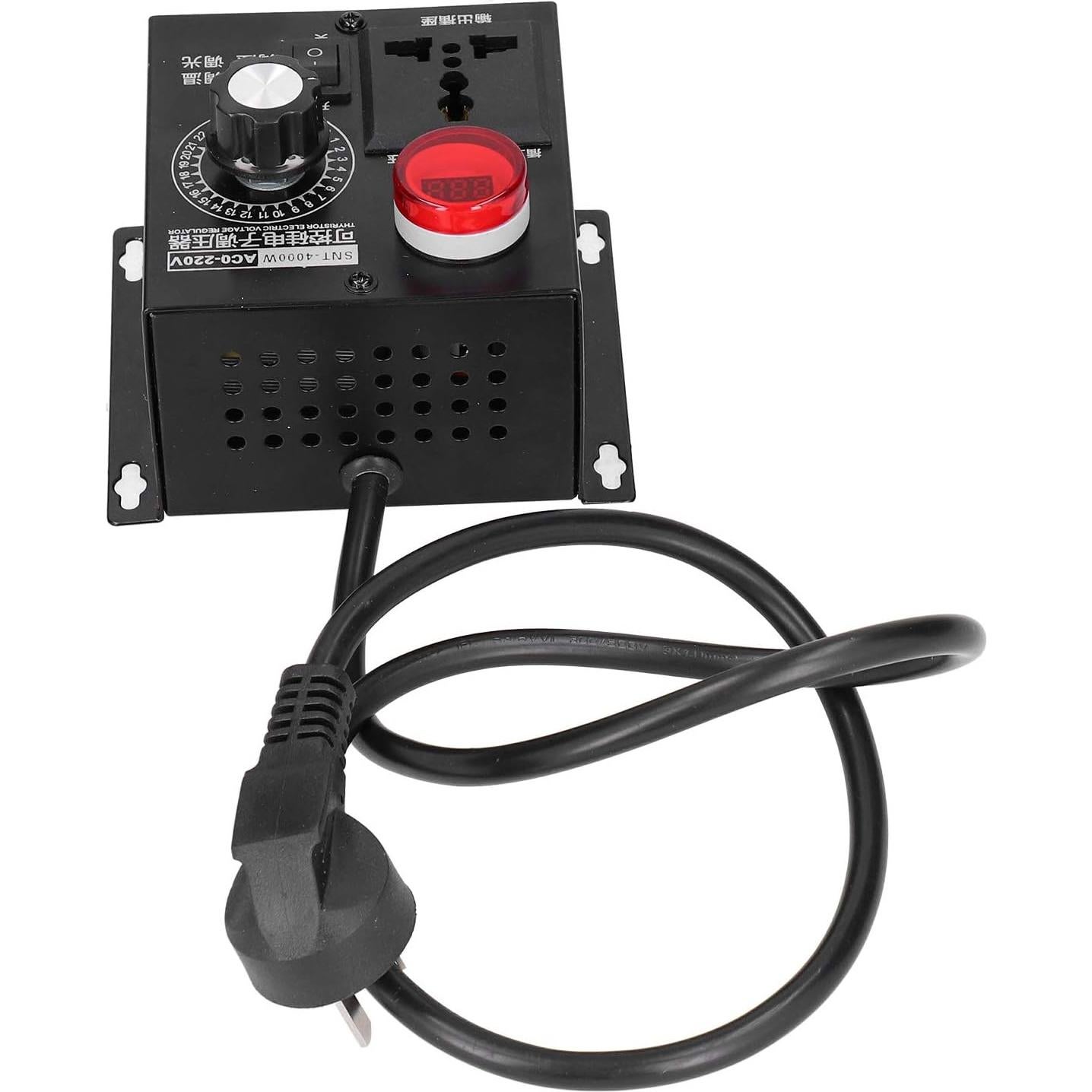 Regulador de Voltaje AC Hyuduo 4000W Ajustable 0-220V