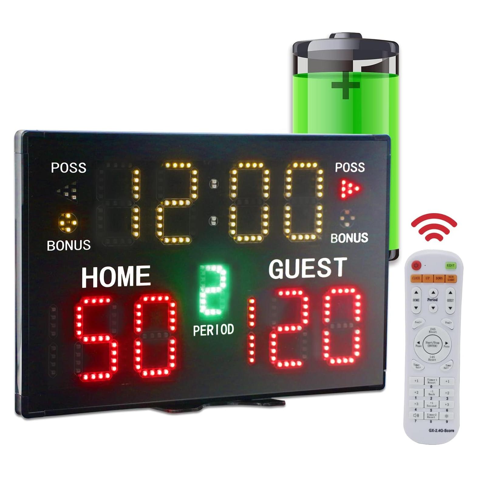 Cronómetro Electrónico Portátil YZ para Baloncesto y Multideportes