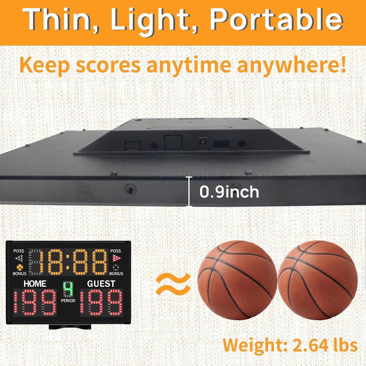 Cronómetro Electrónico Portátil YZ para Baloncesto y Multideportes