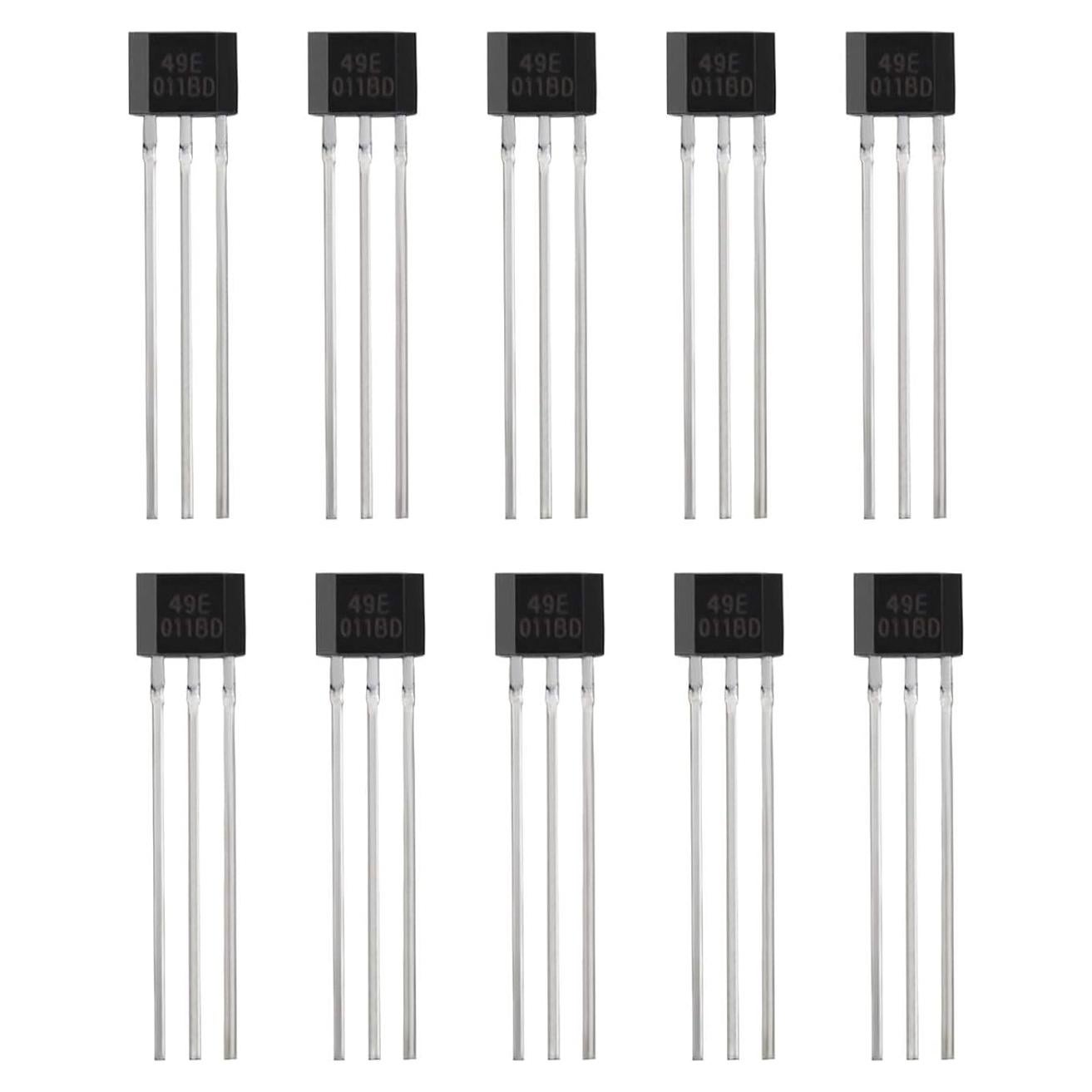 Sensores de Efecto Hall Lineales 10Pcs SING F LTD 49E 3 Terminales