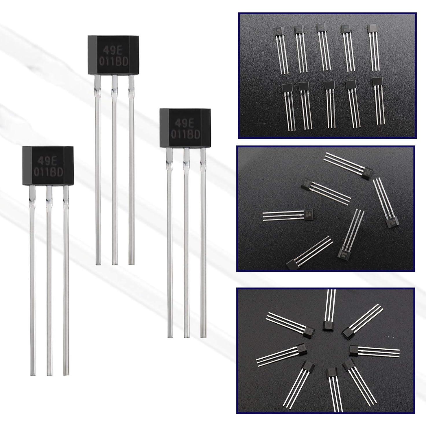 Sensores de Efecto Hall Lineales 10Pcs SING F LTD 49E 3 Terminales
