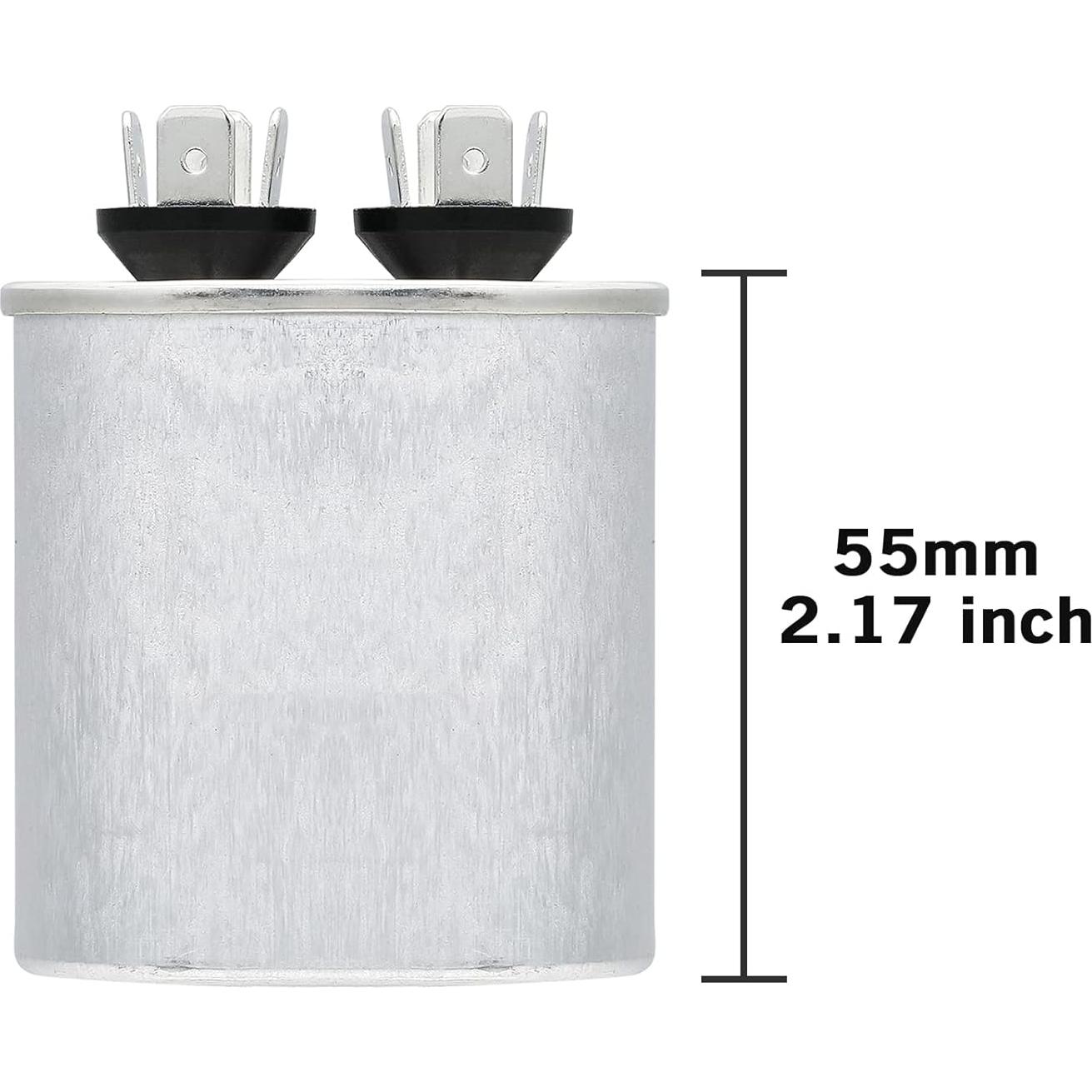 Capacitor Ovalado VEXUNGA 5uF 370/440V CBB65A para AC