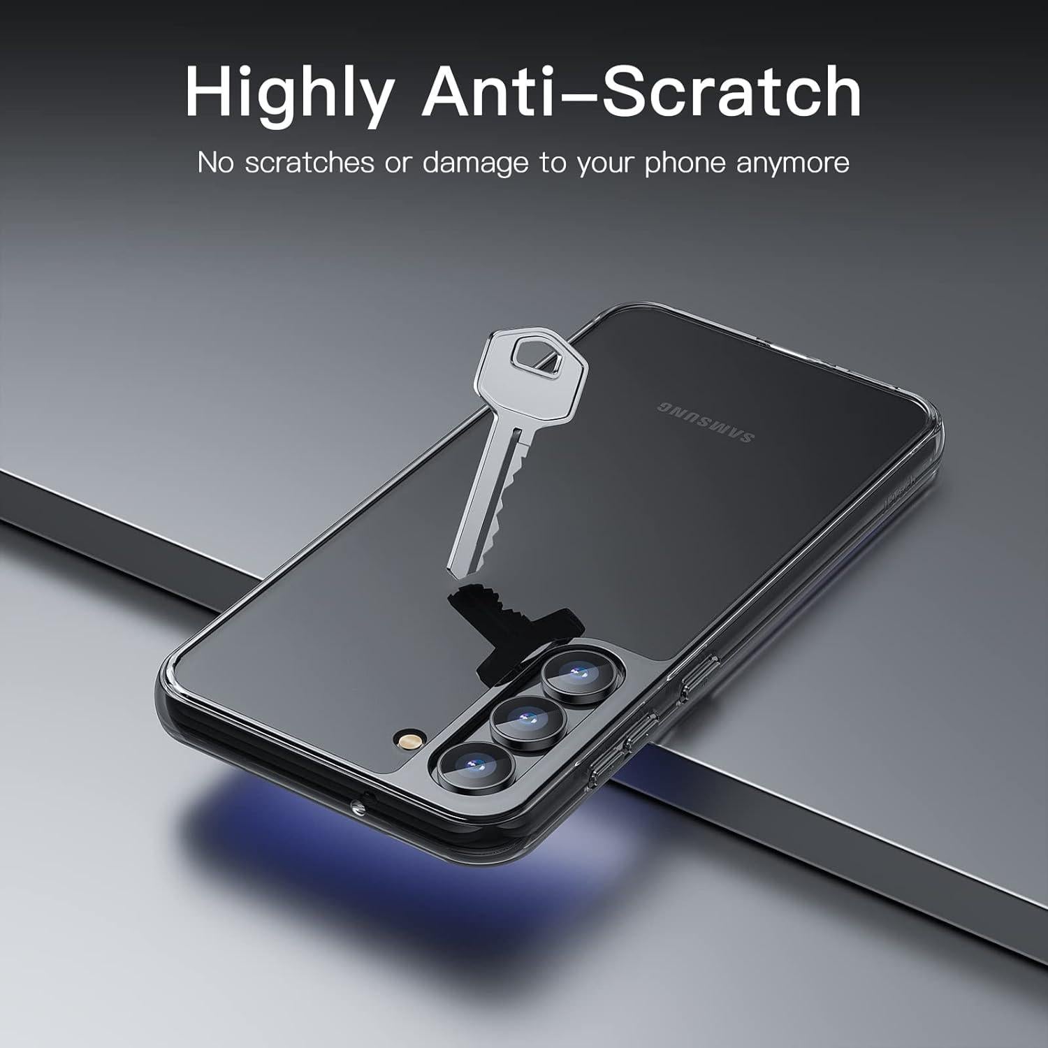 Funda Bumper JETech para Samsung Galaxy S23 5G - Antigolpes Negro