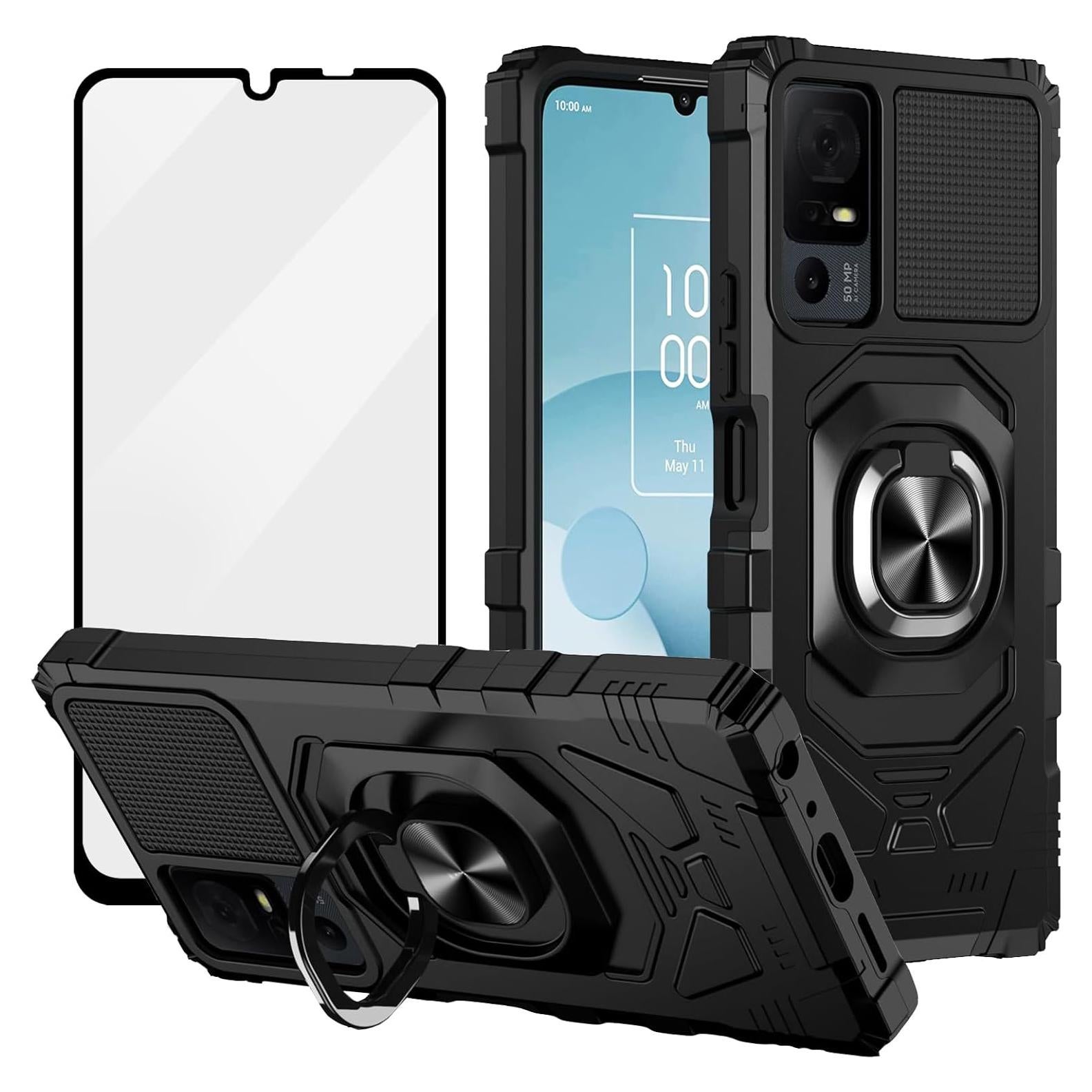 Funda Ailiber para TCL 40 XL T608M con Protector de Pantalla