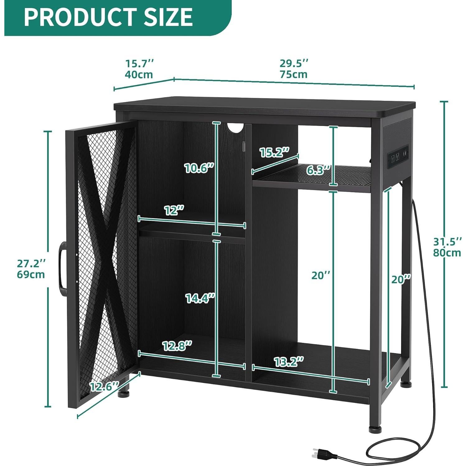 Soporte para Acuario YITAHOME 20-29 Galones con Luz LED RGB