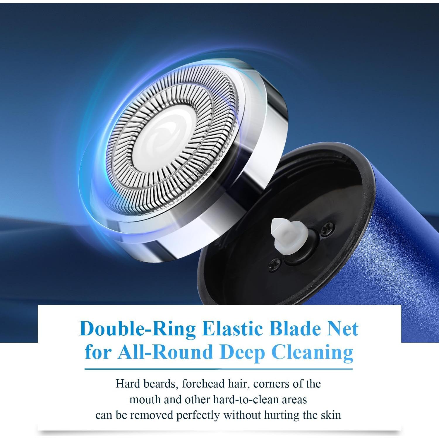 Afeitadora eléctrica portátil unisex Zhizhilong Q1 USB C a prueba de agua