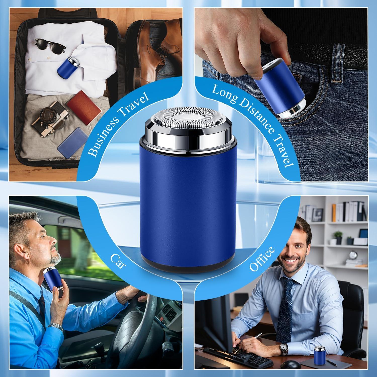 Afeitadora eléctrica portátil unisex Zhizhilong Q1 USB C a prueba de agua