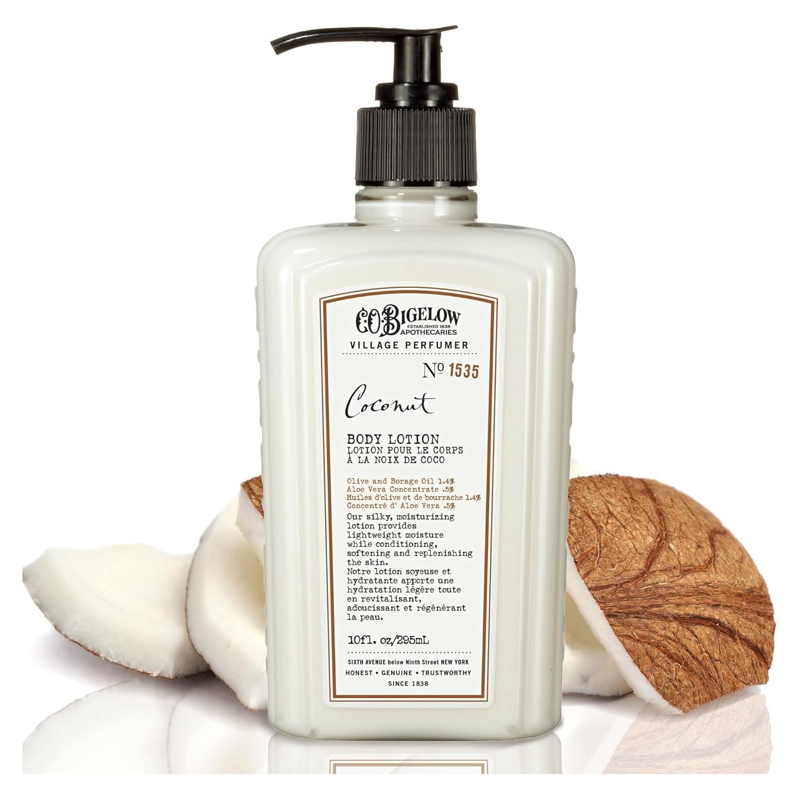 Loción Hidratante de Coco C.O. Bigelow 295 ml - Piel Suave y Saludable