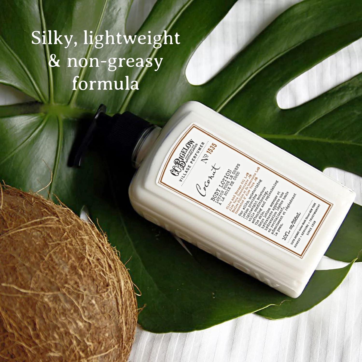 Loción Hidratante de Coco C.O. Bigelow 295 ml - Piel Suave y Saludable