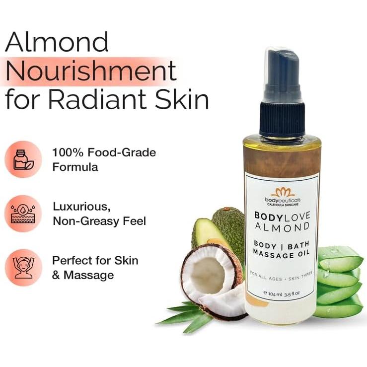 Aceite de Masaje Almond BodyLove 100g - Orgánico y Vegano