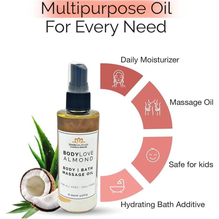Aceite de Masaje Almond BodyLove 100g - Orgánico y Vegano