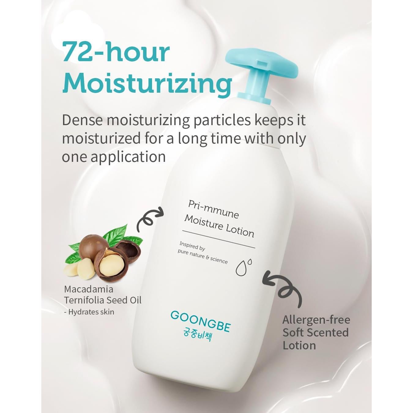 Loción Hidratante Pri-mmune Coreana para Bebés 333.6 ml