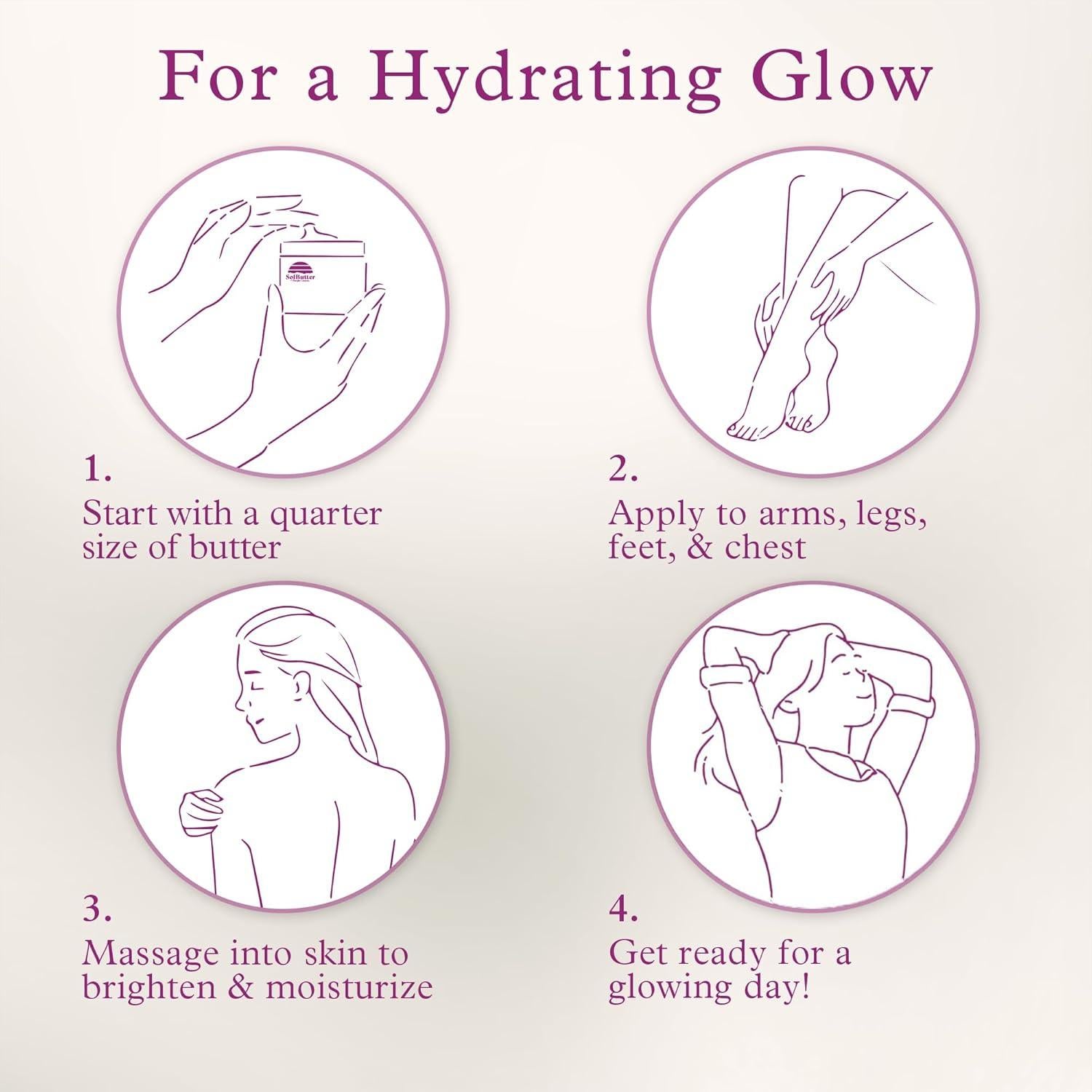 Manteca Corporal Batida de Leche de Cabra Purple Canyon 227g - Lavanda y Rosa