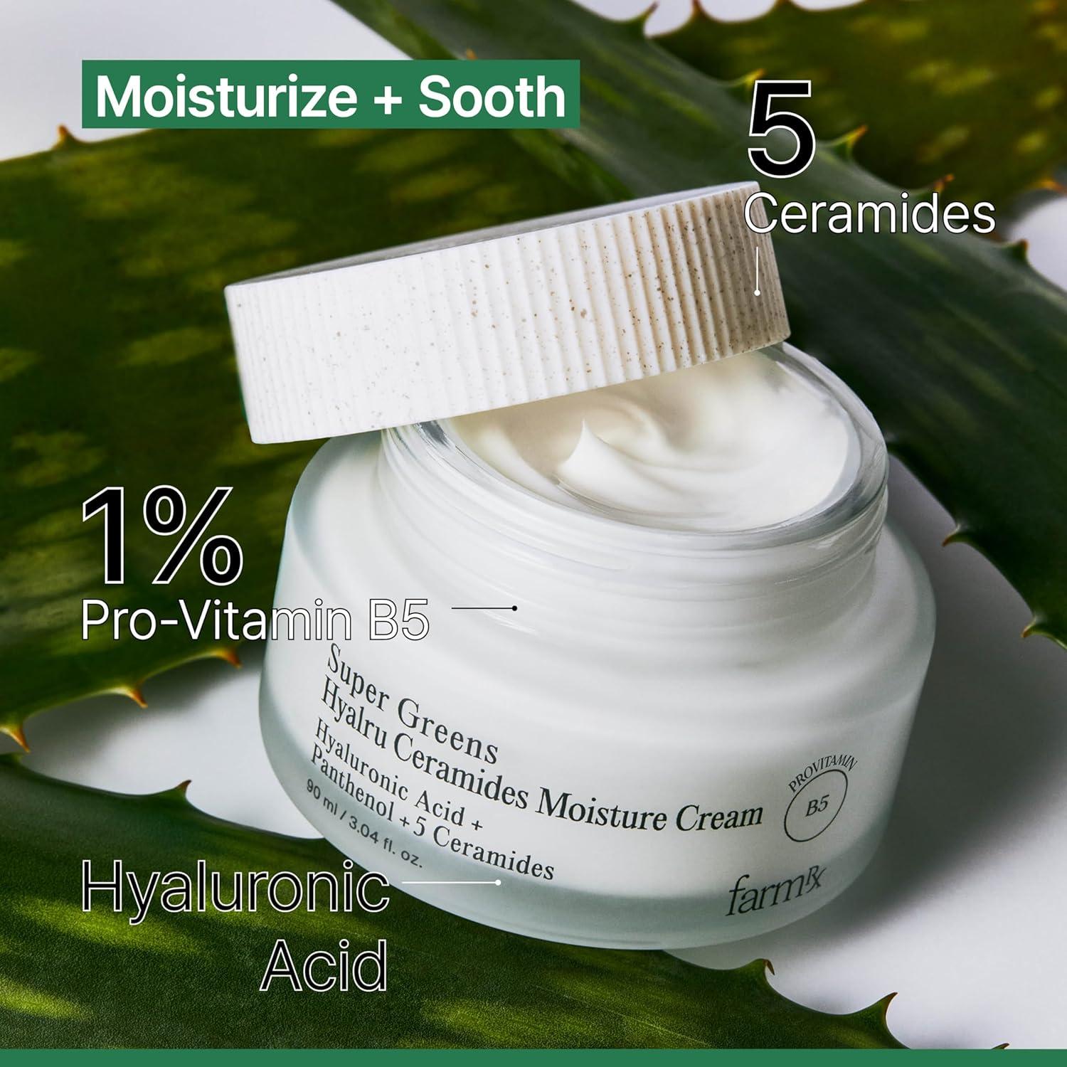 Crema Hidratante Ceramidas Hyalru Farm Rx 90ml - Hidratación Profunda
