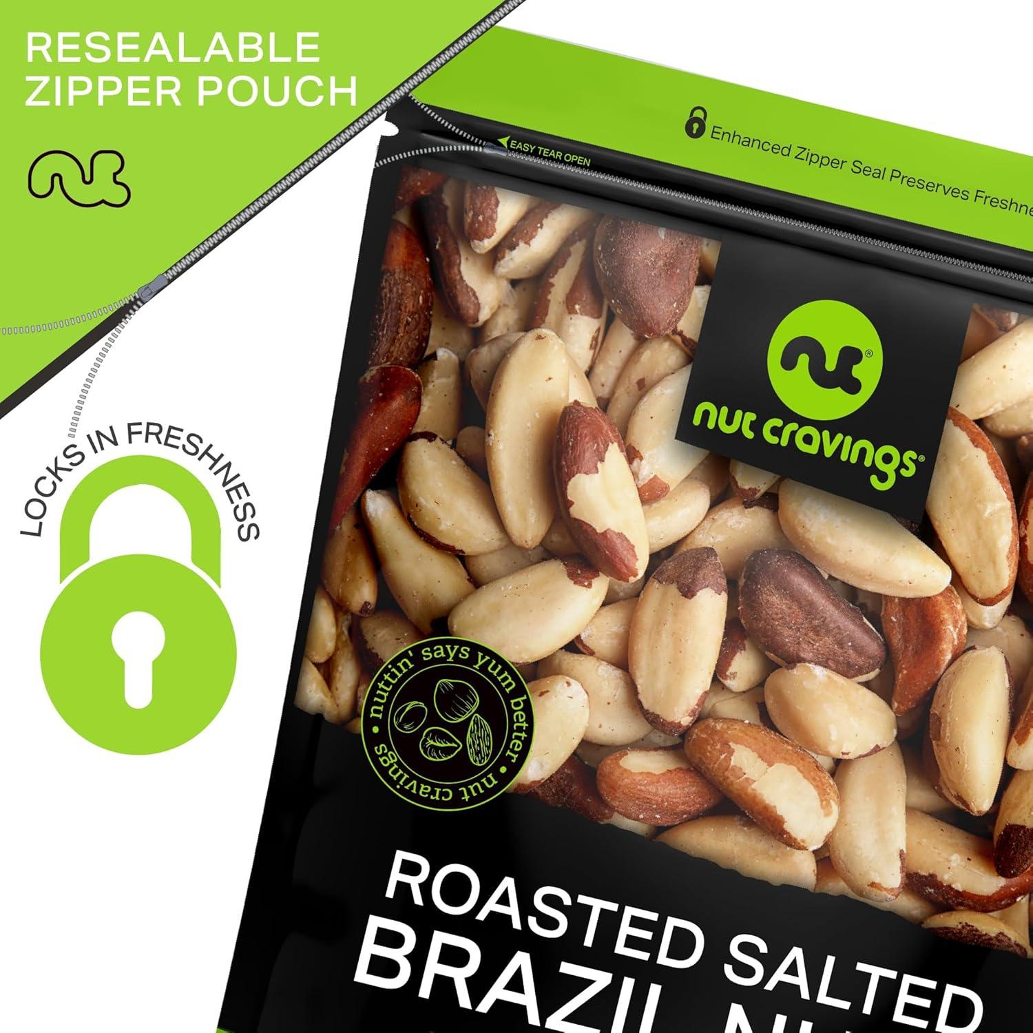 Nueces de Brasil Crudas en Cáscara Nut Cravings 454g