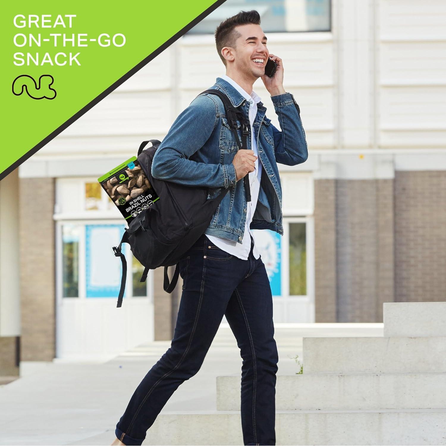 Nueces de Brasil Crudas en Cáscara Nut Cravings 454g