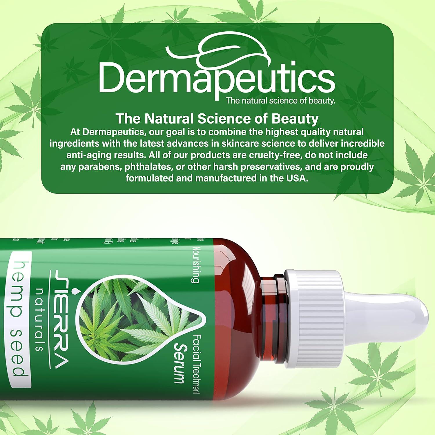 Suero Facial Aceite de Semilla de Cáñamo Sierra Naturals 29.57ml