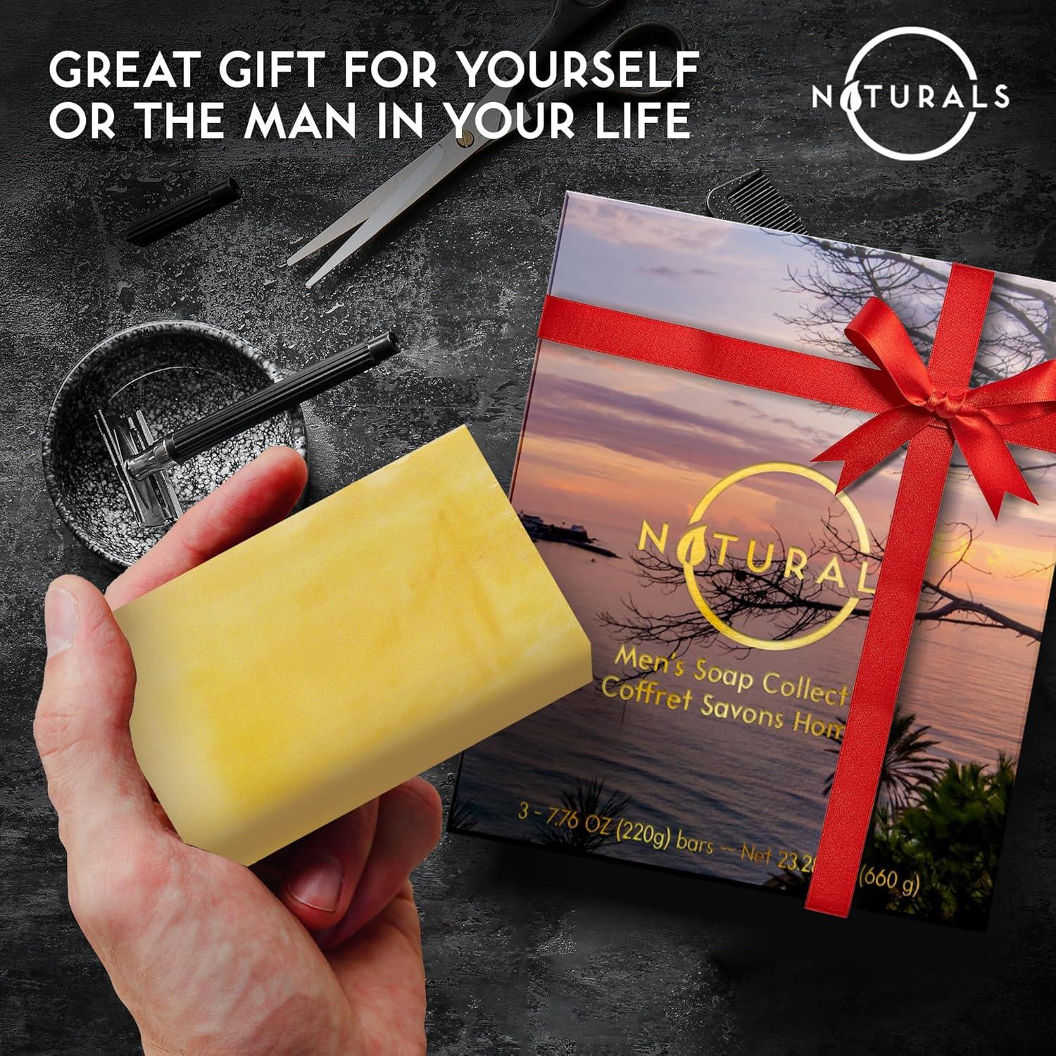 Jabón Natural Exfoliante O Naturals Cítricos 220 g para Hombres