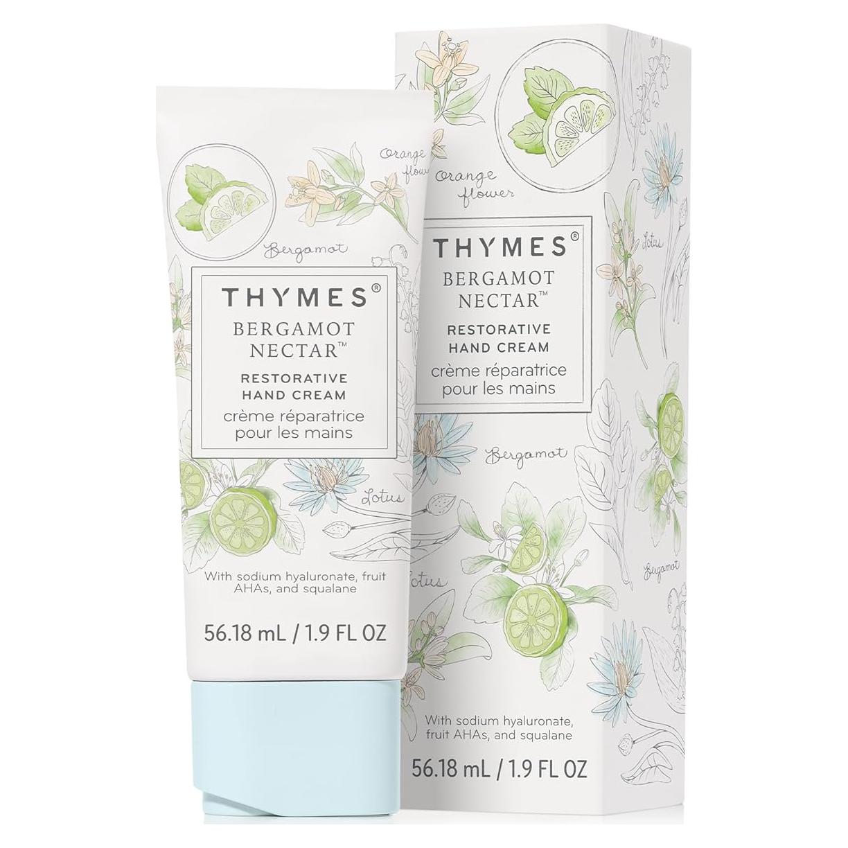 Crema de Manos Restauradora Thymes Néctar de Bergamota 56.8 ml