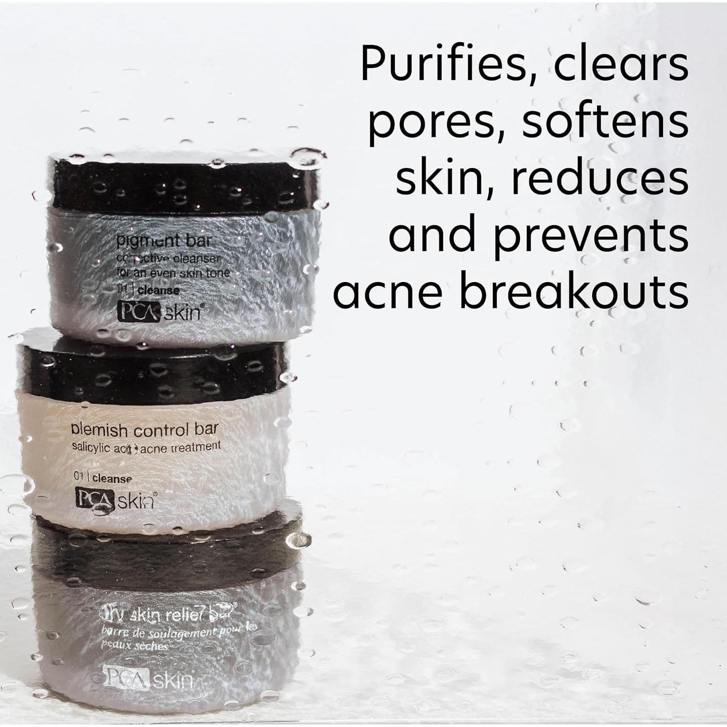 Jabón Limpiador Facial PCA SKIN 90.7g con Ácido Salicílico