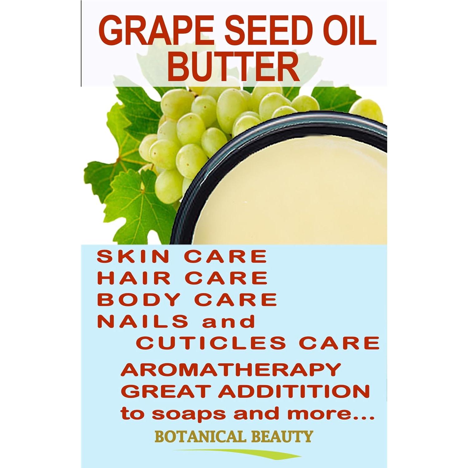 Mantequilla de Semilla de Uva Belleza Botánica 118 ml Cruda Natural