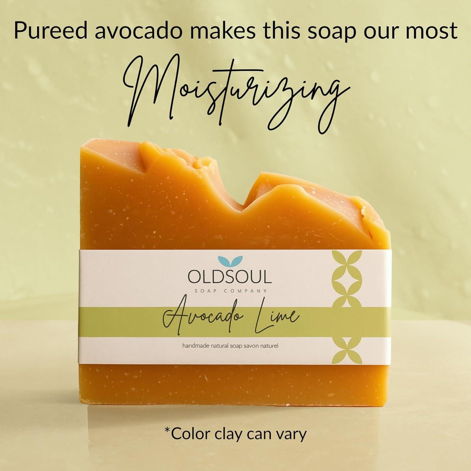 Jabón Renovador de Piel Old Soul con Aguacate y Lima 163g