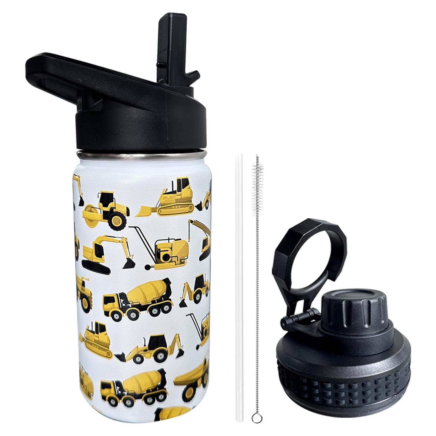 Botella de Agua para Niños XDMXY 12oz Acero Inoxidable Aislada