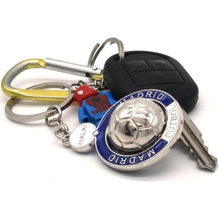 Llavero de Fútbol Madrid BDM para Hombre - Regalo Original