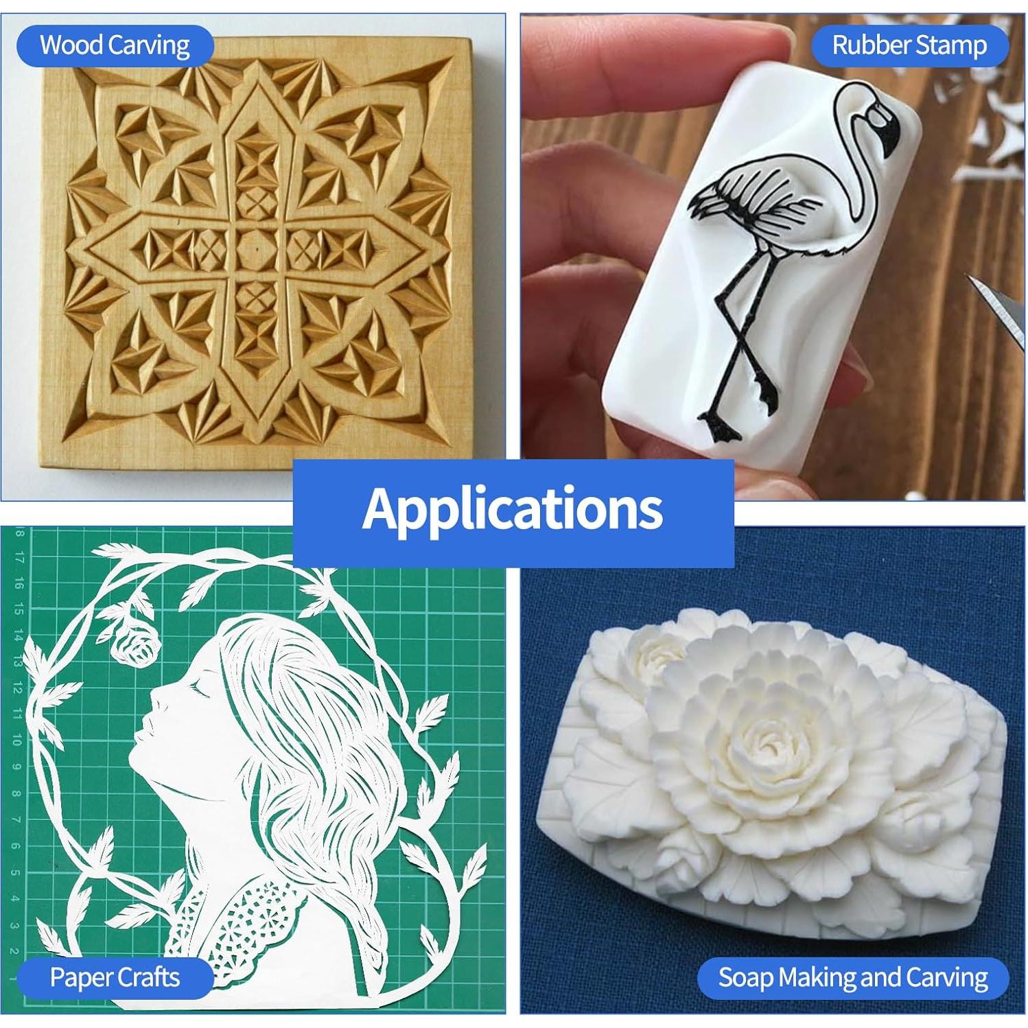 Juego de cuchillos de precisión JIAN 29 piezas manualidades