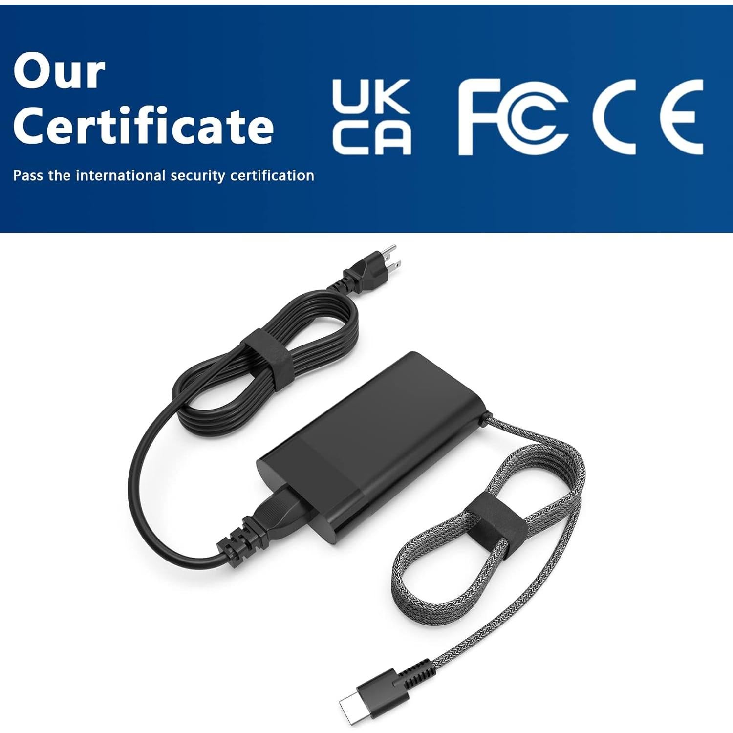 Cargador USB C 65W GVKRLXZ para HP Envy 17T y ProBook 450