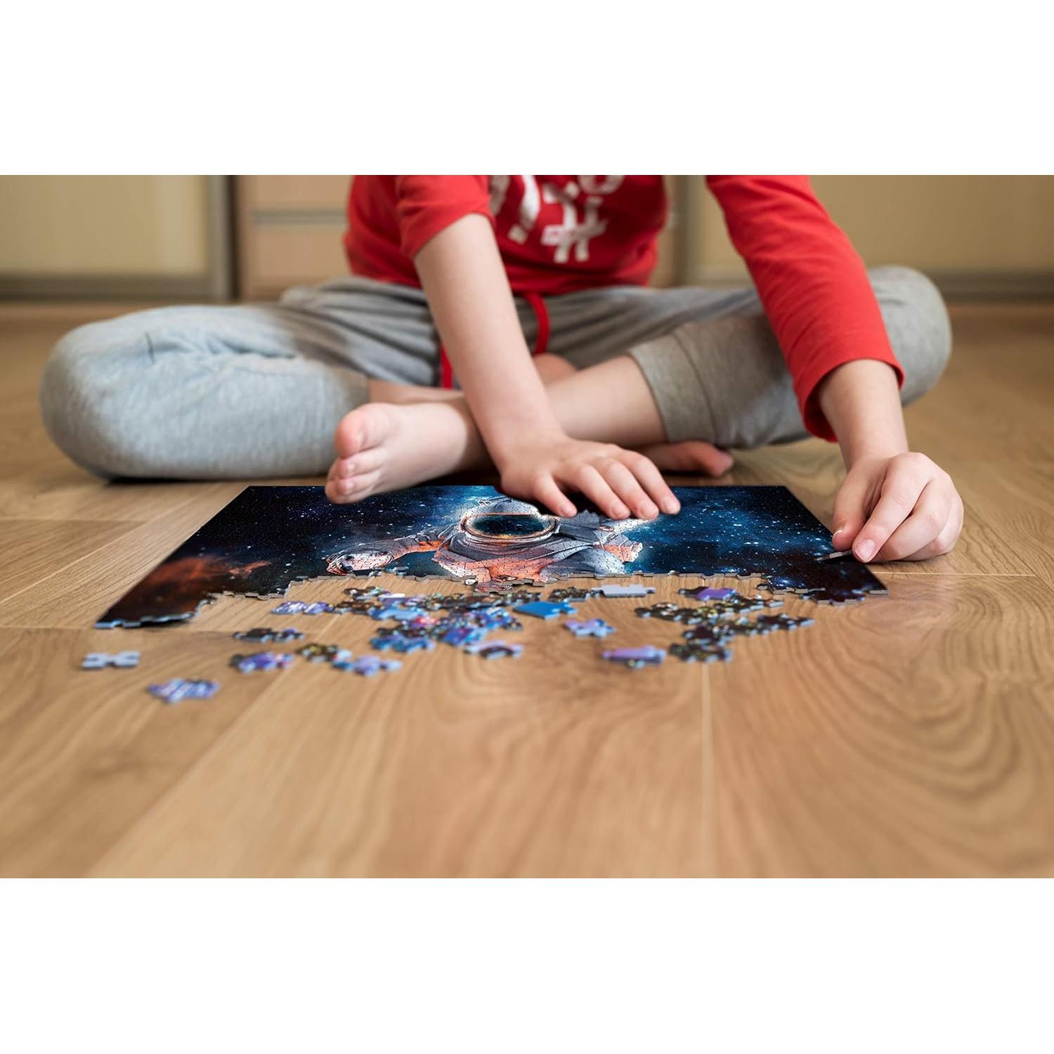 Rompecabezas Espacial 1000 Piezas Henley Place Astronauta 50.8x68.6 cm