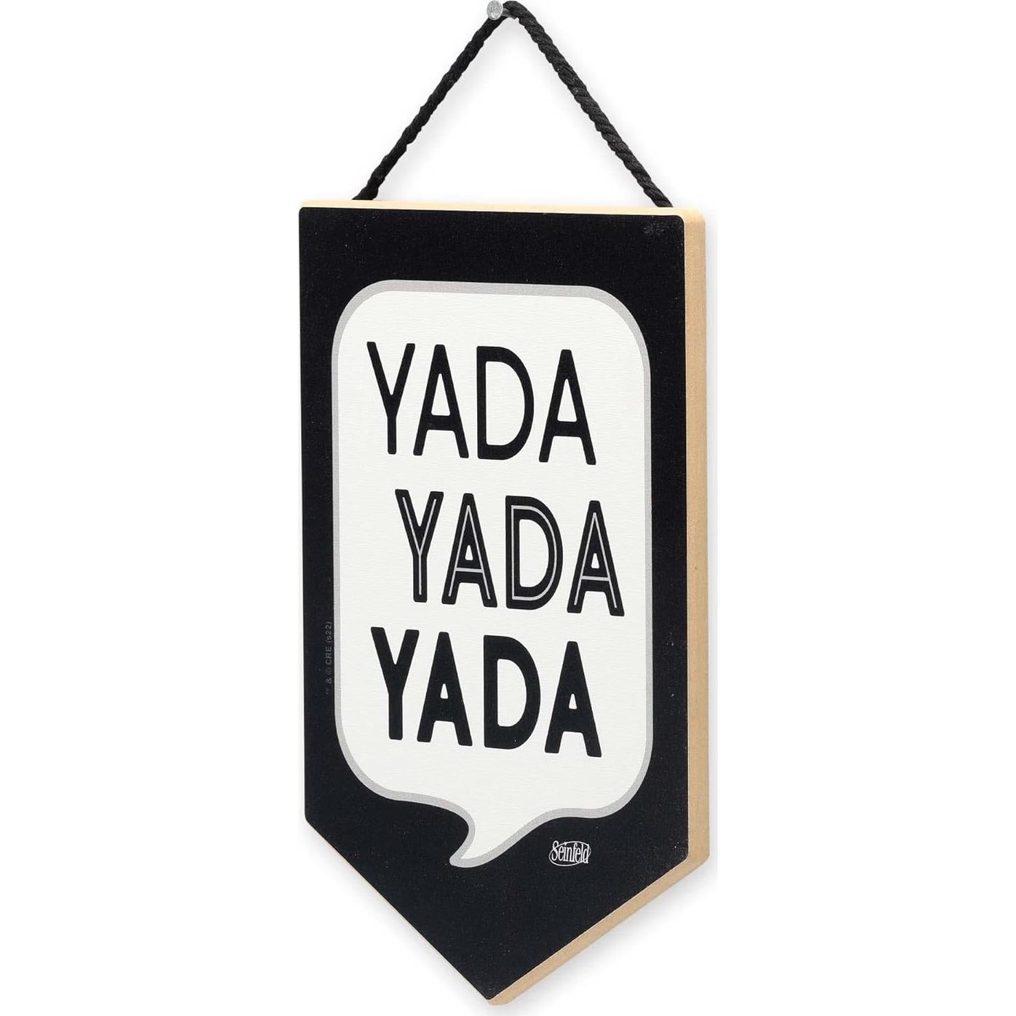 Decoración de Pared Madera Yada Yada Yada Open Road 14x21 cm