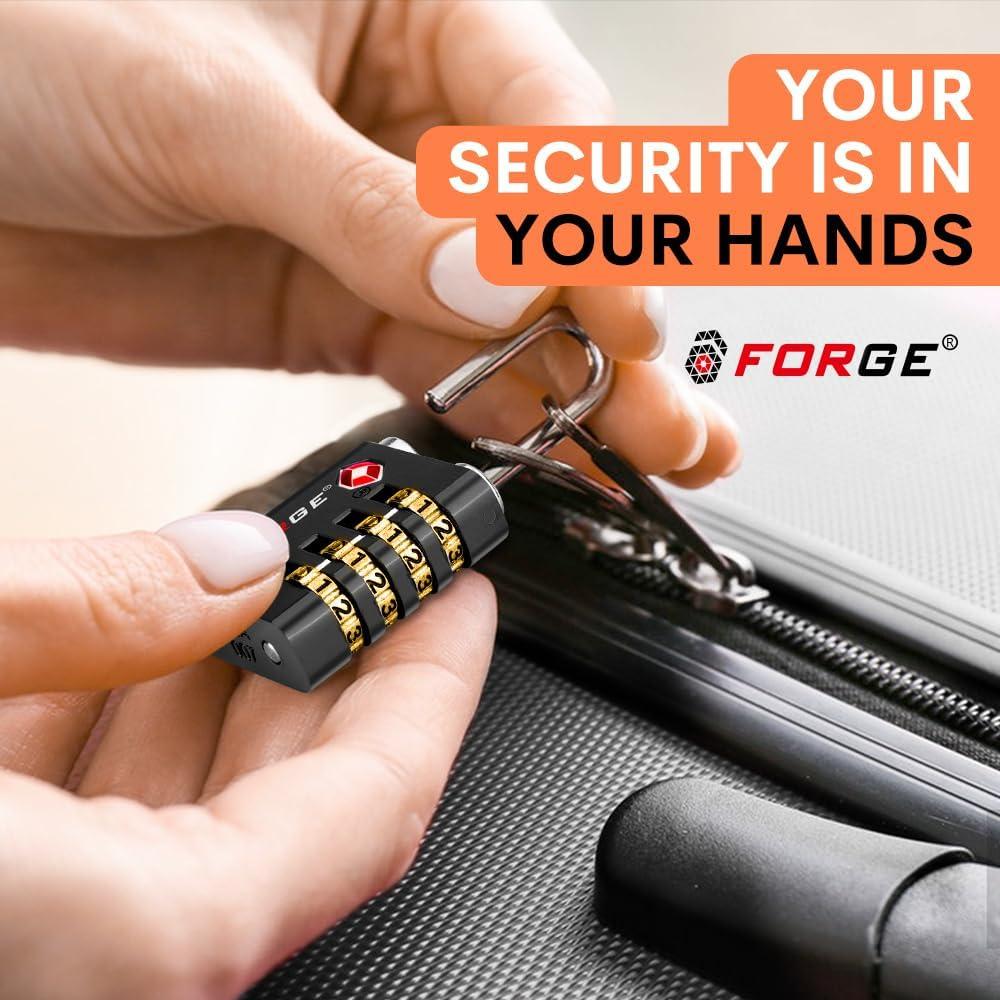 Cerradura TSA Forja TS-431 Doble Apertura 2 Pk Negra