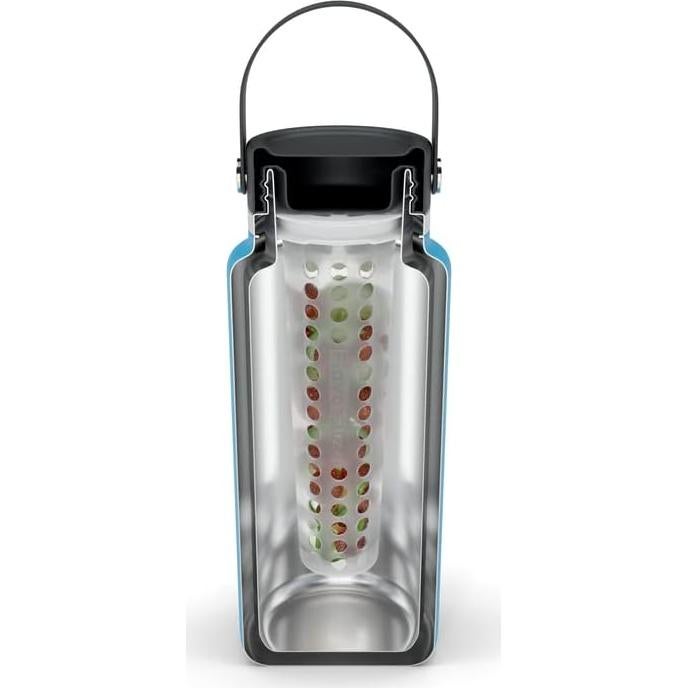 Sonda Infusora de Frutas BottlePro con 2 Tapas para Botellas