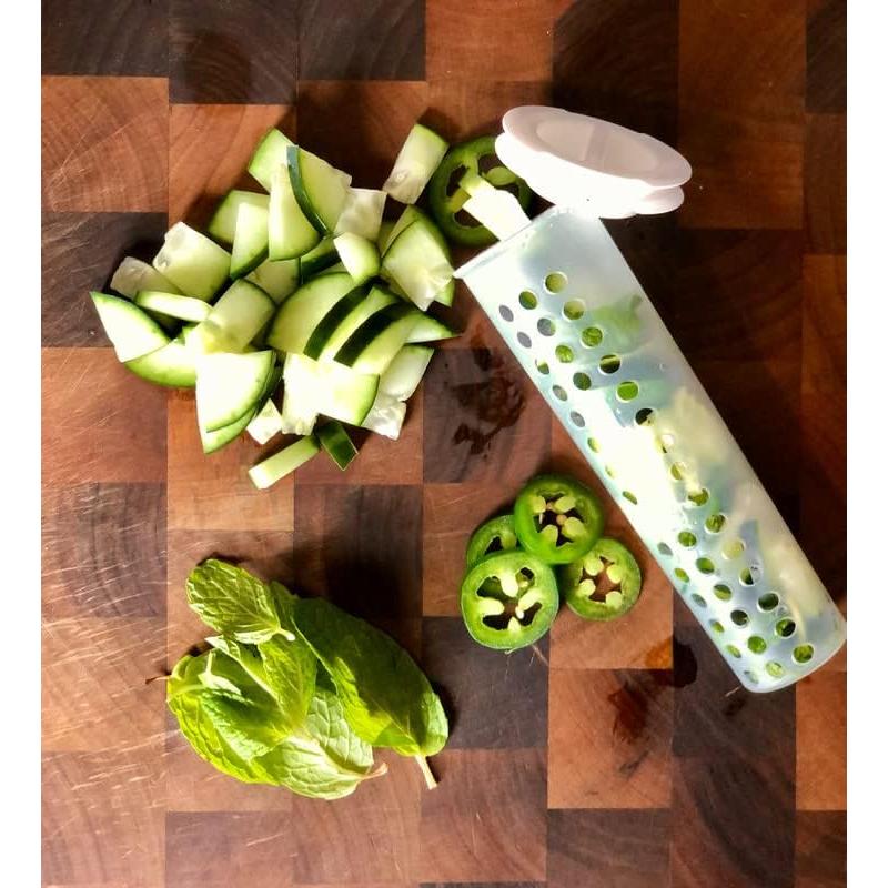 Sonda Infusora de Frutas BottlePro con 2 Tapas para Botellas