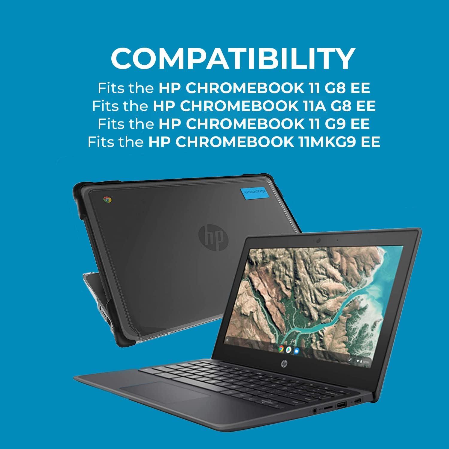 Funda SlimTech Gumdrop para HP Chromebook 11 G8/G9 EE - Protección