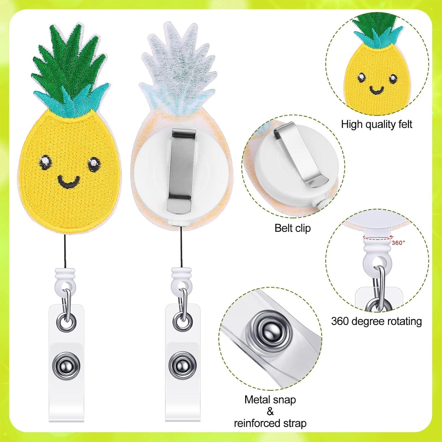 8 Ruedas de Insignia Retráctiles Zonon para Enfermeras