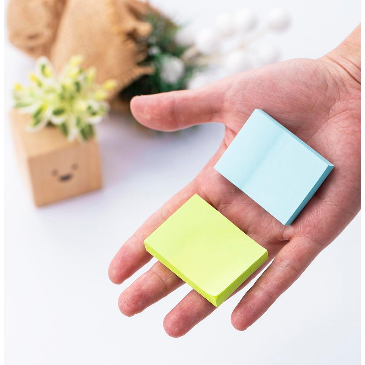 Notas Adhesivas Mini Vanpad 3.81x5.08 cm 24 Pzs Colores Brillantes