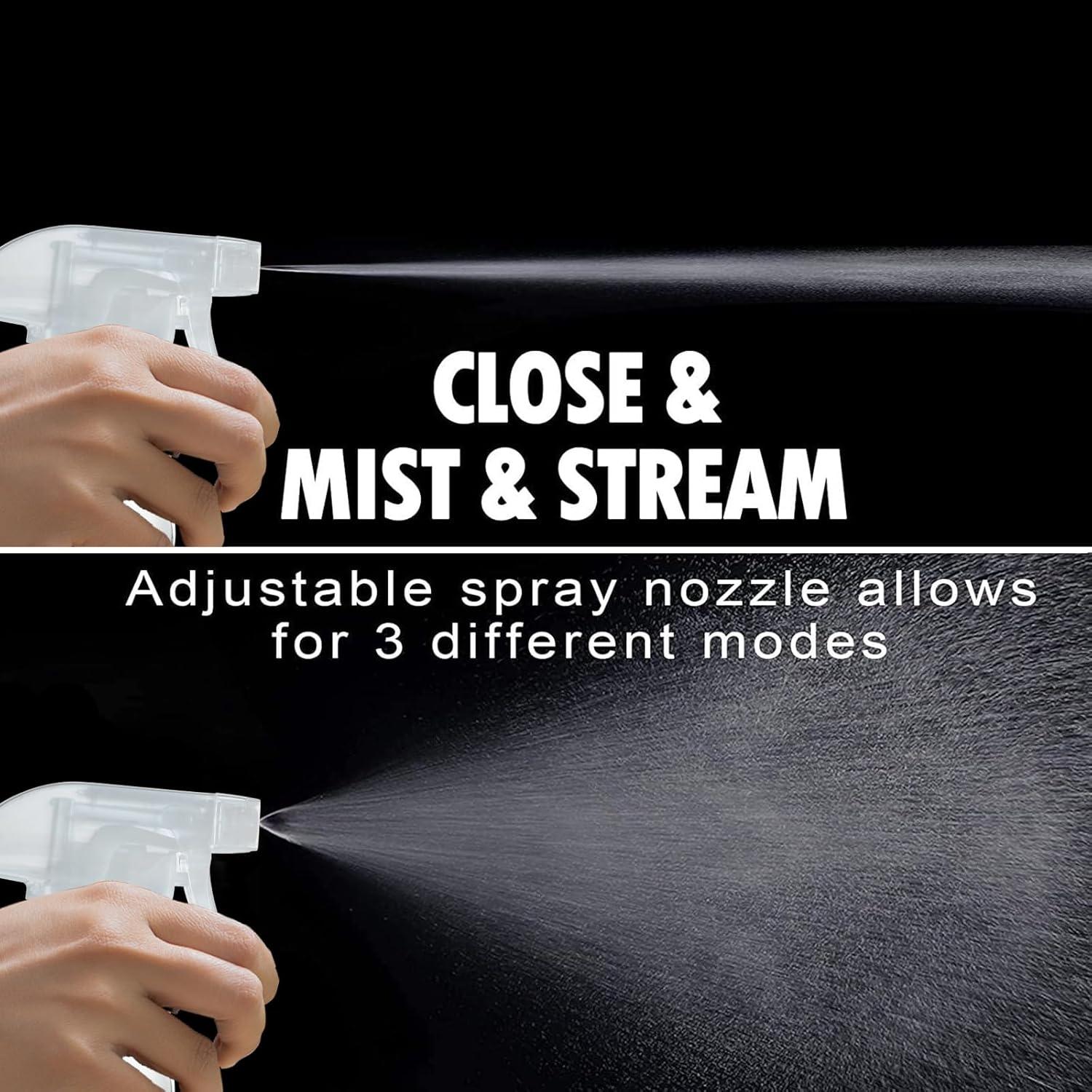 Botellas de Spray de Vidrio FANSTINOW 16 oz Reutilizables 2 Pzas