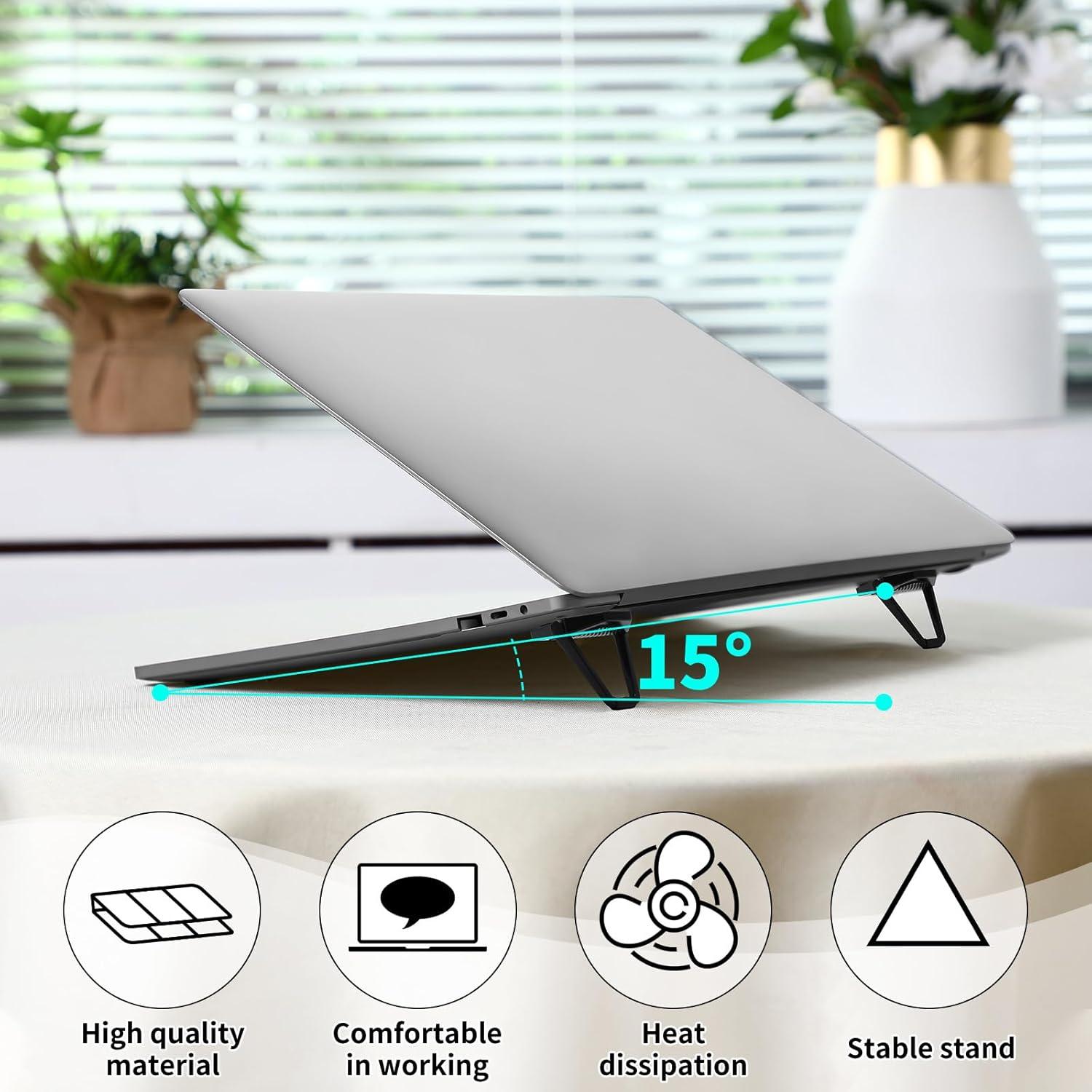 Soporte de Teclado Plegable Konohan para Laptop 4 Piezas