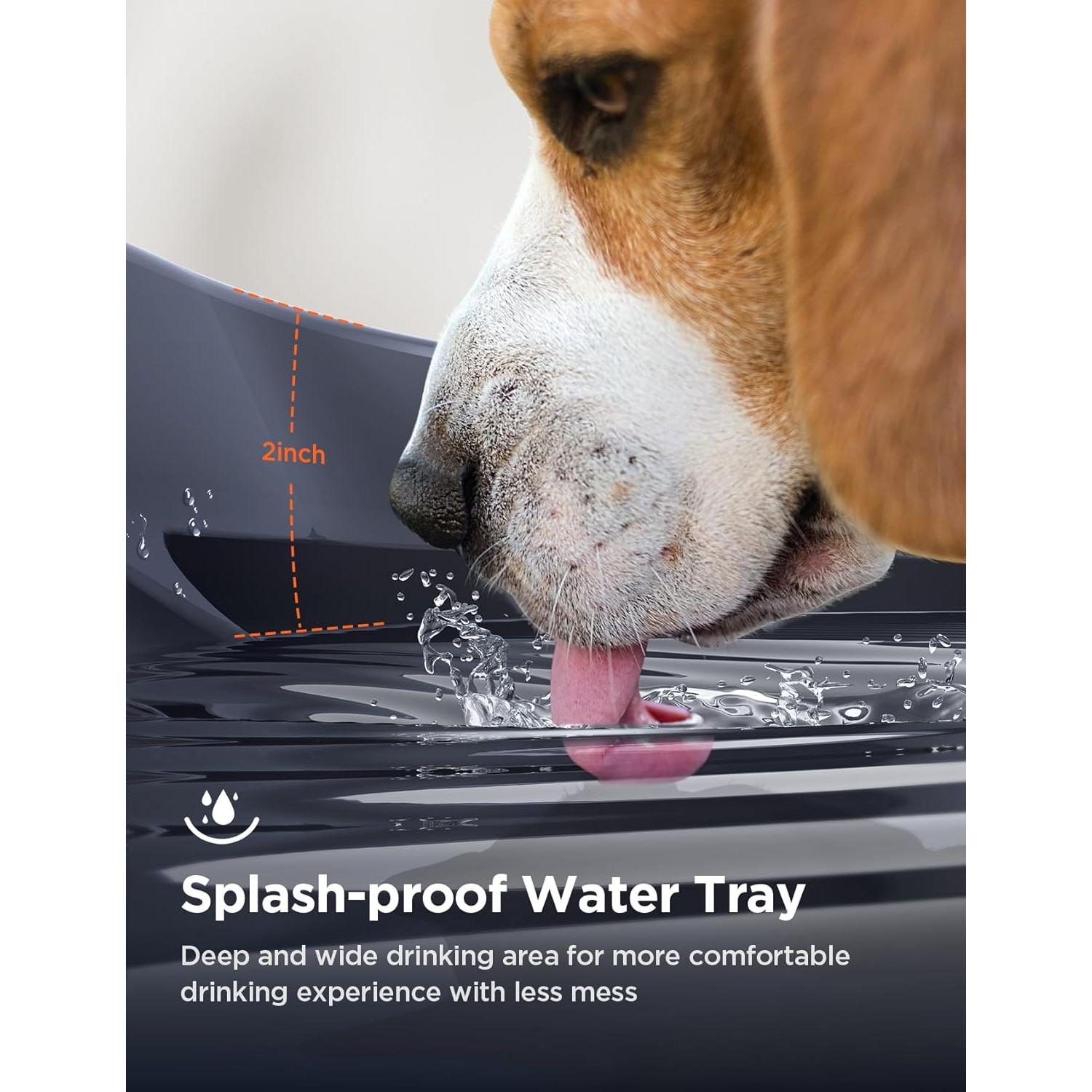 Fuente de Agua para Perros FEELNEEDY 7L Ultra Silenciosa FN-W05